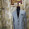 Grey textured men’s blazer
