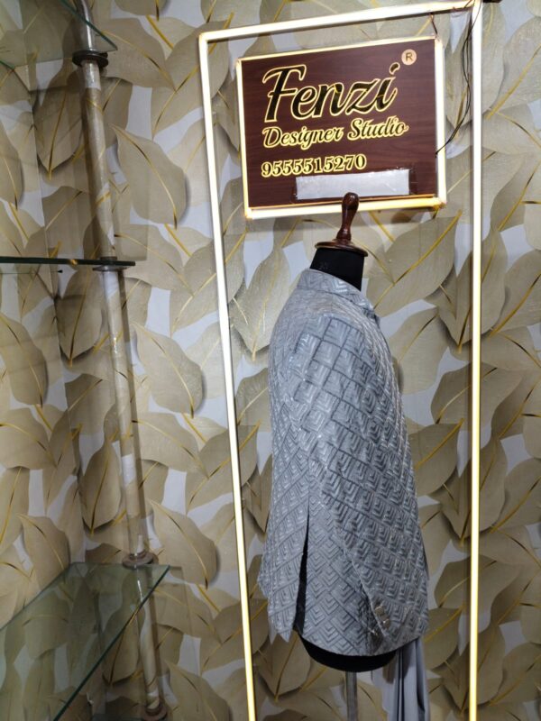 Silver embroidered designer Jodhpuri