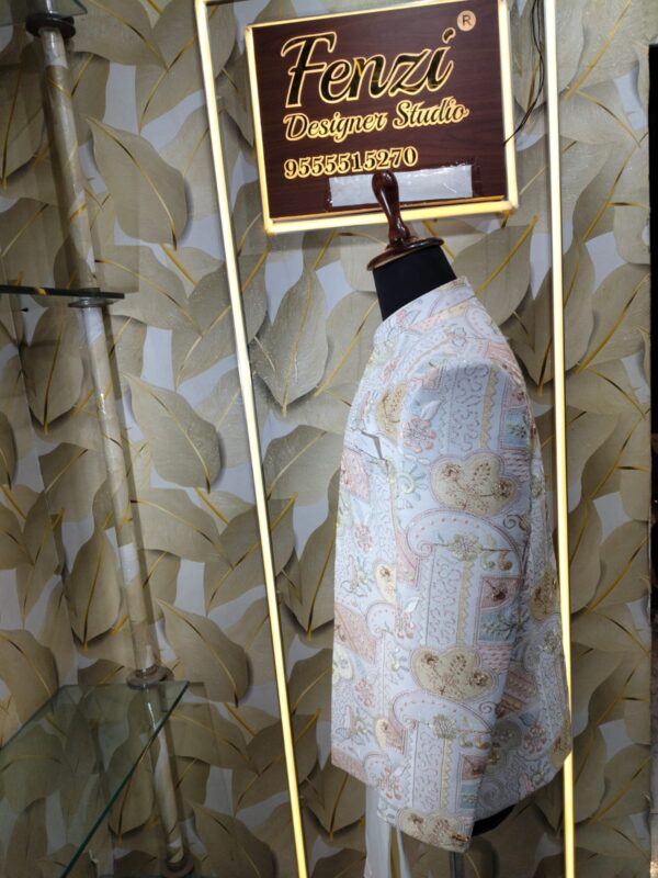 Pastel Regal Embroidered Jodhpuri Set