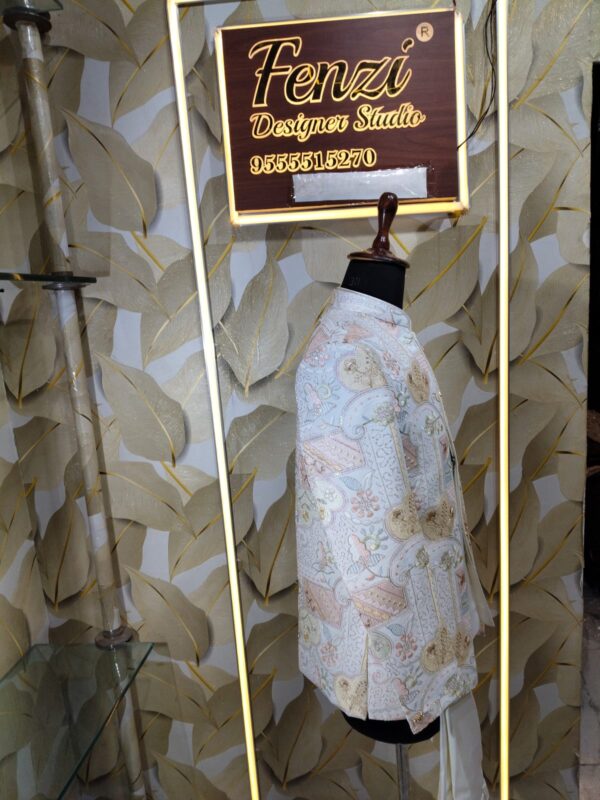 Pastel Regal Embroidered Jodhpuri Set