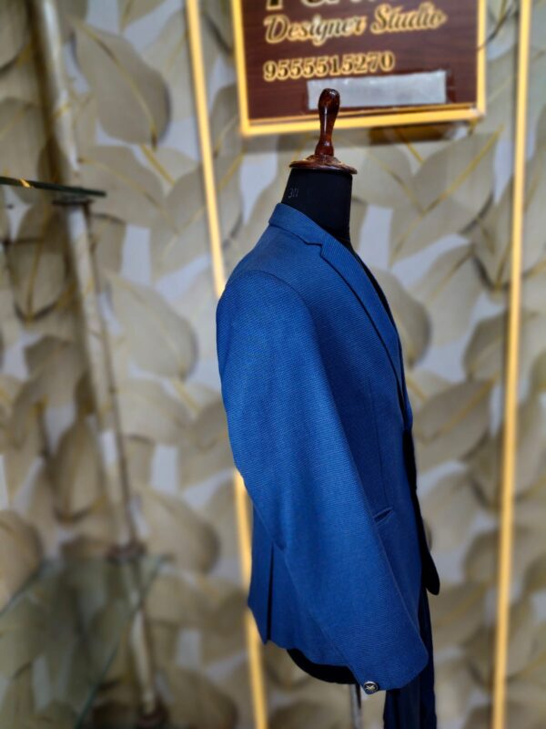 “Redefine sophistication with the Royal Sapphire Suit — crafted for men who believe in timeless elegance and effortless class.”