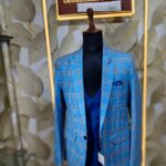 Step into refined sophistication with the Azure Checkered Elegance Suit — crafted for men who appreciate timeless class with a modern edge. Perfect for weddings, receptions, and high-profile events. Elevate every moment with unmatched style.