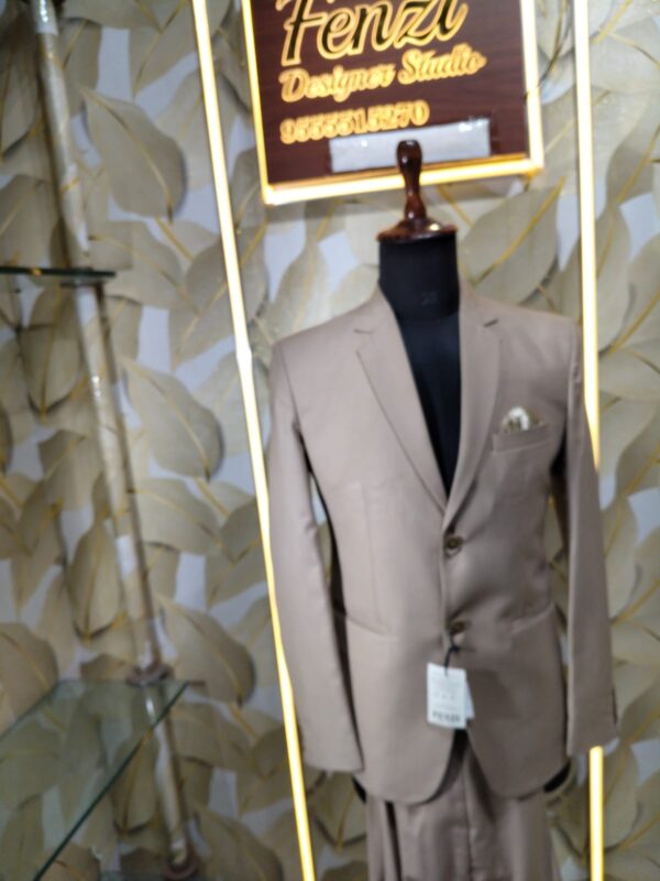 Step into effortless sophistication with the Urban Elite Sand Beige Suit — tailored for men who value refinement, comfort, and modern elegance.